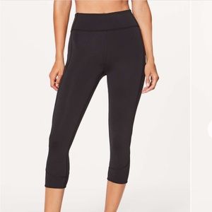 Lululemon In Movement Crop *Everlux 19" inseam